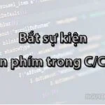 Bắt sự kiện bàn phím