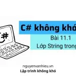 lớp string trong c