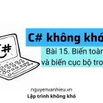 biến toàn cục và biến cục bộ trong c