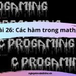 Các Hàm Trong Thư Viện Math.h