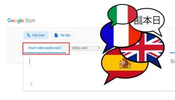 Chương trình dự đoán ngôn ngữ như Google Dịch