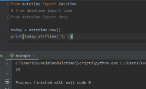 Datetime trong python