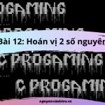 Hoán Vị 2 Số Trong C