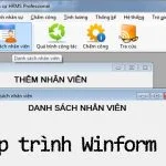 Khóa học lập trình Winform C# qua ứng dụng