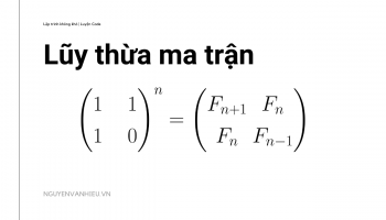 Lũy thừa ma trận