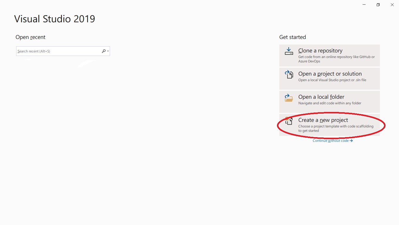 post-7 tạo project trong visual studio 2019