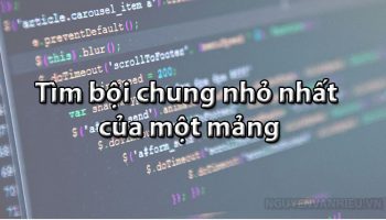 Tìm-bội-chung-nhỏ-nhất-của-một-mảng