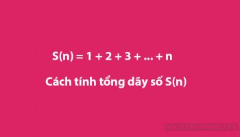 tính tổng dãy số S(n)