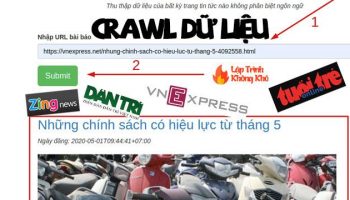 Thu thập dữ liệu website tin tức bất kỳ chỉ với 5 dòng code