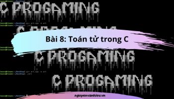 Toán Tử Trong C